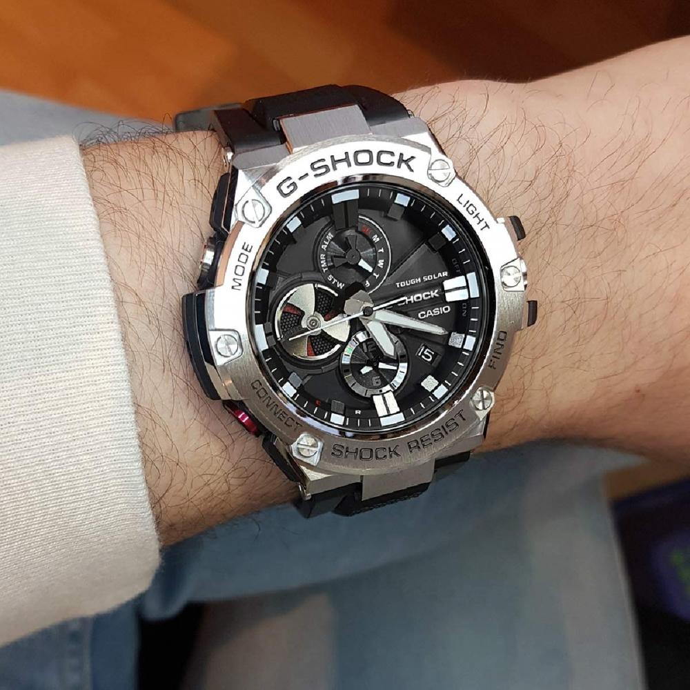 Casio G-SHOCK G-STEEL Смартфон Link Модель GST-B100-1A Часы Мужские