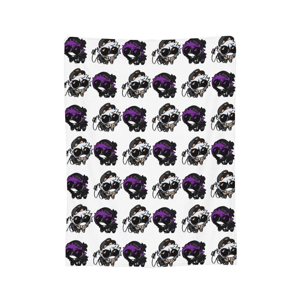 Murder Drones Blanket Flannel Textile Decor Multi-function Soft Throw Blankets for Home Couch Bedspreads