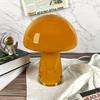 Nordic Ins Mushroom Table Lamp Living Room Sofa Bedroom Bedside Study Mushroom Table Lamp LED Stained Glass Table Lamp Art Deco