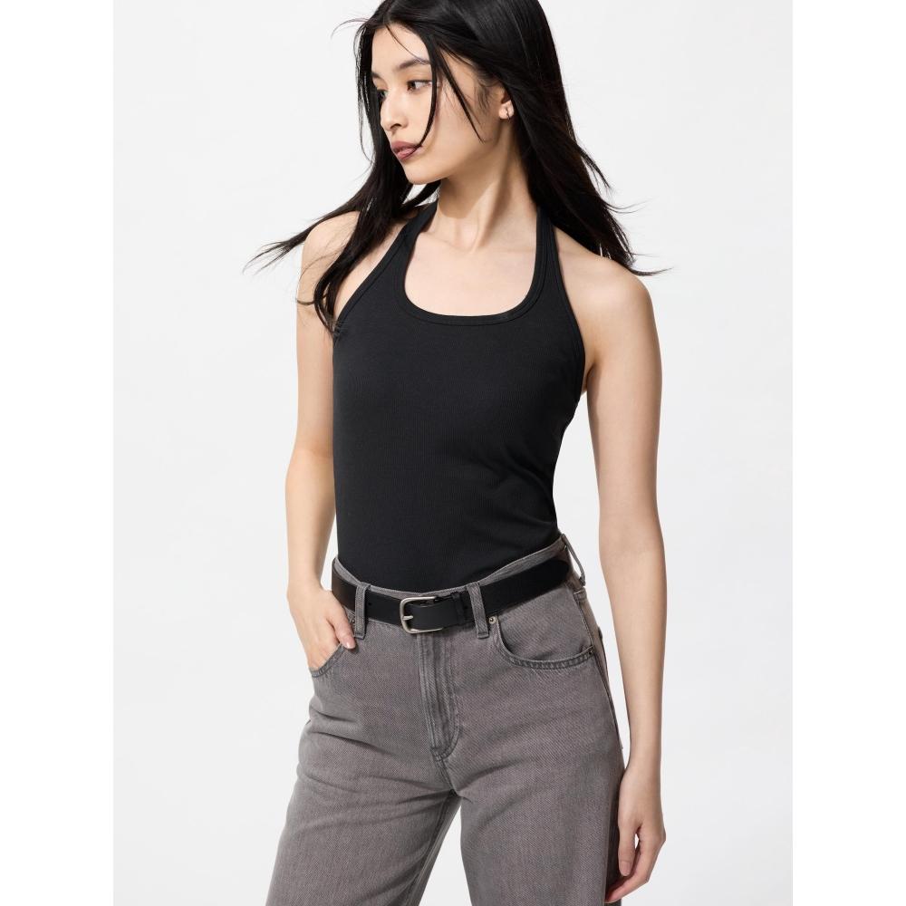 Uniqlo Топ-бюстгальтер с открытой спиной и бретелькой через шею