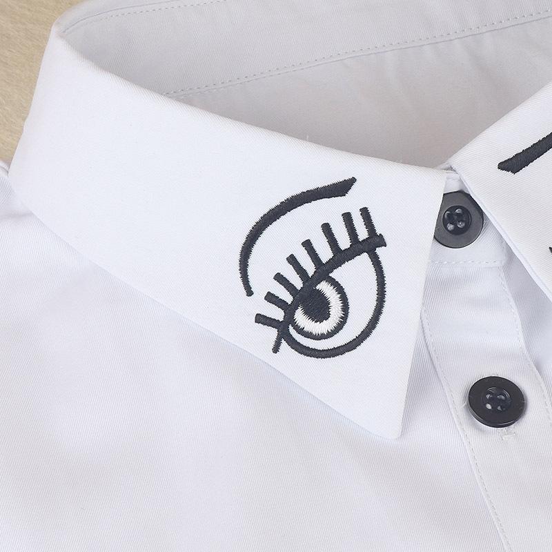 Fashion Women Detachable Collar Shirt Fake Collar White Decoration Ladies False Collar Necklace Dress Lapel Blouse Top