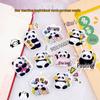 New Inspirational Panda Brooch: Cute Acrylic Pin for DIY Bags & Personalized Accessories