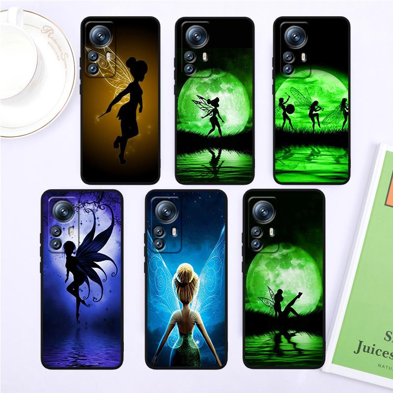 Animation Peter Pan Cut For Xiaomi Mi 13T 13 12T 12 11T 11i 11 A3 10T 10 9 Pro Lite Ultra 5G Black Soft Phone Case