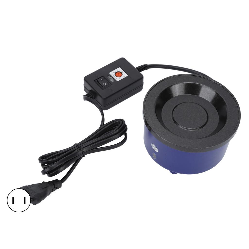 Электрический клеевой горшок для наращивания волос Постоянная температура Быстро нагревающиеся гранулы клея Бусины Сковородка