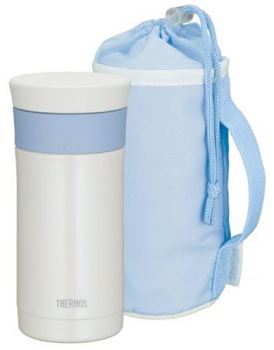 Thermos Термокружка с вакуумной изоляцией, портативная, светло-голубая, LB 0.25л, JMK-250F