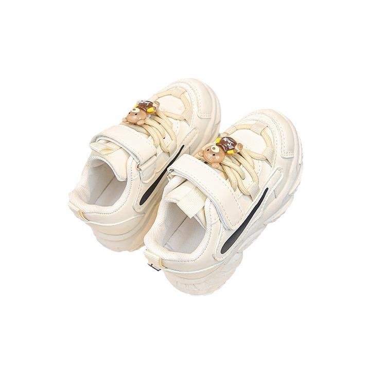 Осень новая детская детская обувь папины кроссовки для мальчиков спортивная обувь для девочек кожаные кроссовки для бега средняя детская обувь для малышей тренд