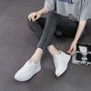 Luxury New Womens White Sneakers 2024 New Anti-slip Thick Bottom Casual Ladies Flats Shoes Lightweight Comforts Walking Footwear