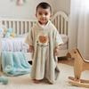 Детское банное полотенце с очаровательной вышивкой, размер 3-6 лет, идеально подходит для мальчиков и девочек в любое время года, незаменимо на пляже, в ванной и в путешествиях.