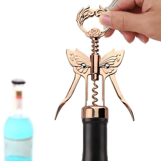 Открывалка для бутылок вина Butterfly Wing Многофункциональный штопор для кухни, ресторана, шато и бара, декор стола