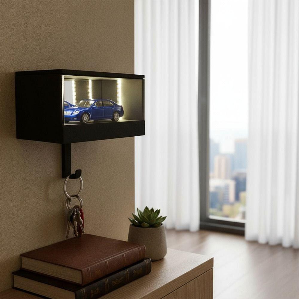 Funny Wall Mount Key Storage Rack Multifunctional Car Key Hook Rack Housewarming Gift