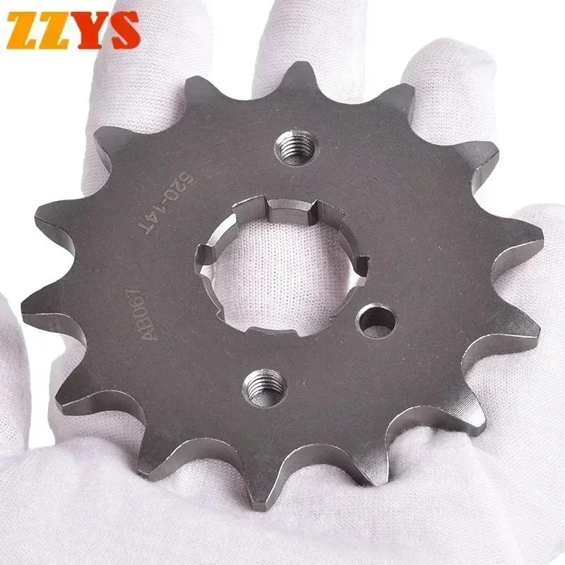 520 14T Tooth Front Sprocket Gear Star Pinion For Yamaha ATV YFZ350 LE-S Banshee Ltd Edition Black 2004 YFZ350L YFZ350LE YFZ 350