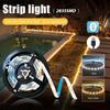 Светодиодная лента 5V USB, разноцветная - Гибкая лента SMD 2835, можно резать, самоклеящаяся, подходит для подсветки телевизора, шкафов, домашнего освещения