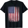 USA Flag 4th July American Red White Blue Star Stripes Day Unisex T-shirt