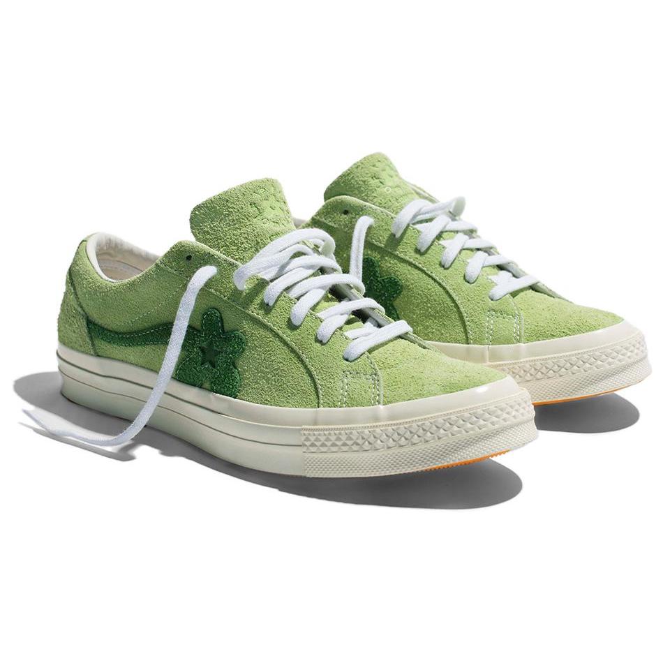 One Star Golf Le Fleur x One Star Converse Ox Jade Lime 160327C