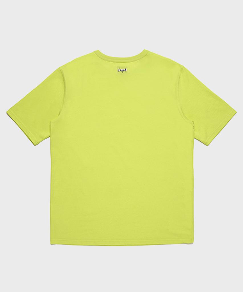 INYS Silket Semi-Overfit Short Sleeve T-Shirt (Lime)