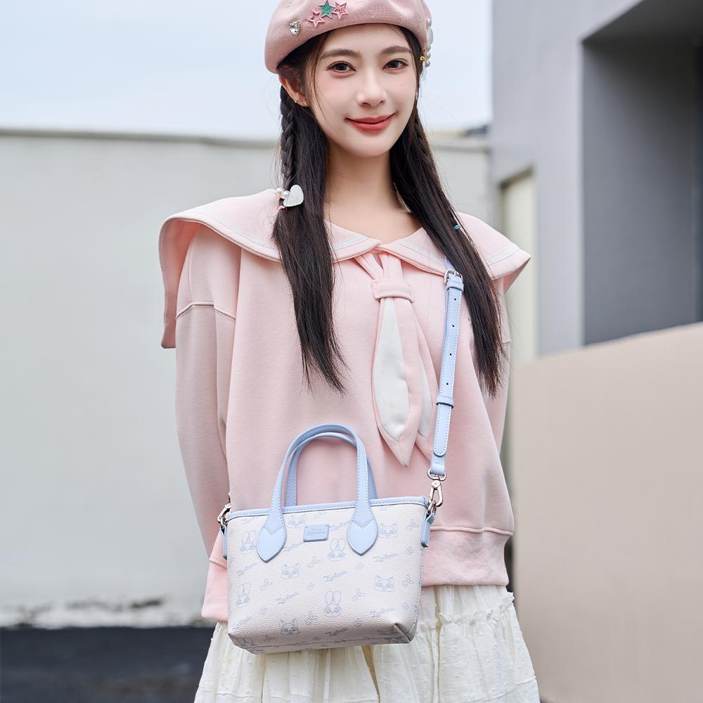 Disney Zootopia Cute Versatile Student Shopping Commuter Shoulder Crossbody Bag PVC Tote Bag Regular Women bags BMK-73044