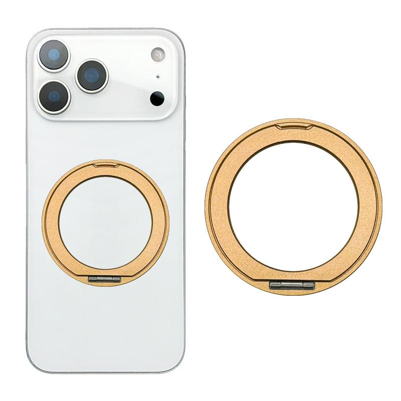 Magnetic Ring Holder Stand for Magsafe Iphone 17 Pro Max 17E 16E 16 Plus 15 14 13 12 11 Xs Mag Safe 360 Degree Rotating Bracket Phone Case Accessories