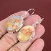 Серьги из яшмы Малигано, оригинальные серьги из драгоценных камней, серьги из стерлингового серебра 925 пробы, ювелирные изделия из яшмы Малигано, серьги-подвески ручной работы, подарки для жены