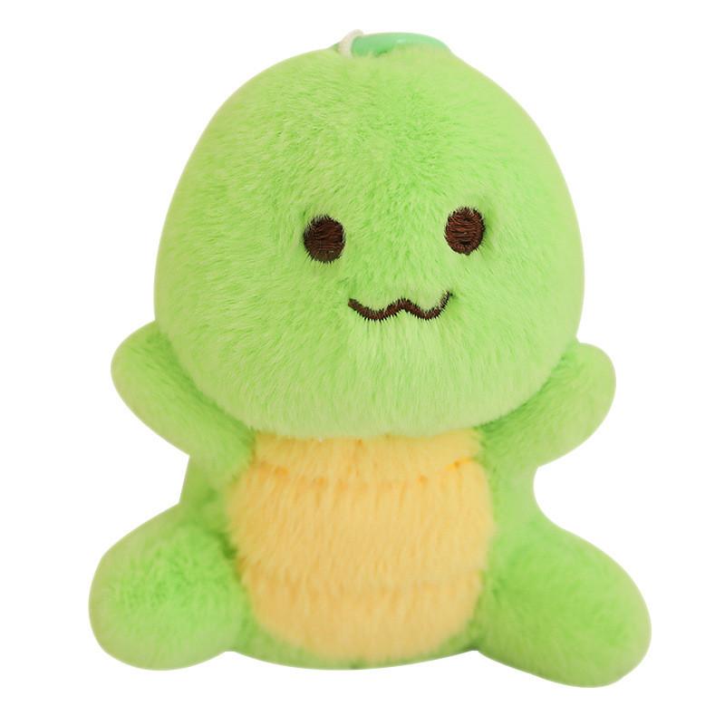 Plush Bobowa Turtle Keychain Green Pendant Backpack Decoration Luck Gift Animal