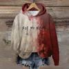 Мода весна и осень мужская толстовка Bloody Cosplay 3D принт толстовки уличный кэжуал мальчик свитшот женский оверсайз топ одежда