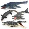 Jurassic Dinosaur Model Toy, Simulated Animal Model Sea King Mosasaurus Solid Static Ornament Doll Collection