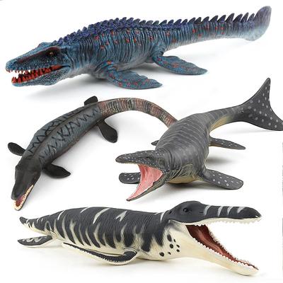 Игрушка Модель Юрского Динозавра, Имитация Животного Модель Морской Король Мозазавр Твердая Статическая Фигурка Коллекция Кукол