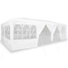 Party Tent White 800 x 400 x 266 cm Polyethylene