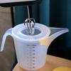 1500ml With Scale Mixing Cup With Filter and Lid Watering Can Gifts Baking Tool