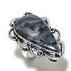 Ларвикит камень драгоценный камень ручная работа 925 стерлингового серебра ювелирное изделие кольцо размер 9 n6n66