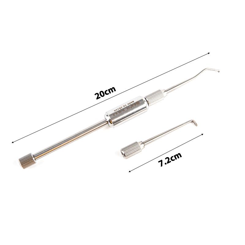 Инструмент для удаления коронок с двойной головкой Инструмент для удаления коронок из нержавеющей стали Стоматологический материал Оральный инструмент