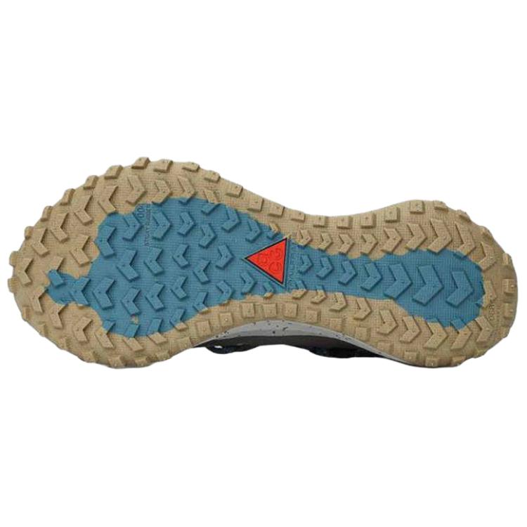 Nike ACG Mountain Fly Low GORE-TEX College Grey Picante Red Unisex Sneakers Fire-Red Cave-Lime Smoke-Blue IB7328-001