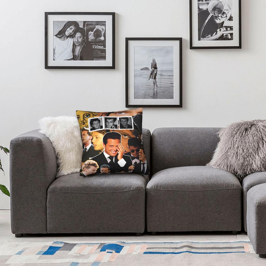 Mexican Singer L-Luis Miguel Pillow Case Kawaii Pillow Cover Soft Pillowcases For Wedding Party Home Decor
