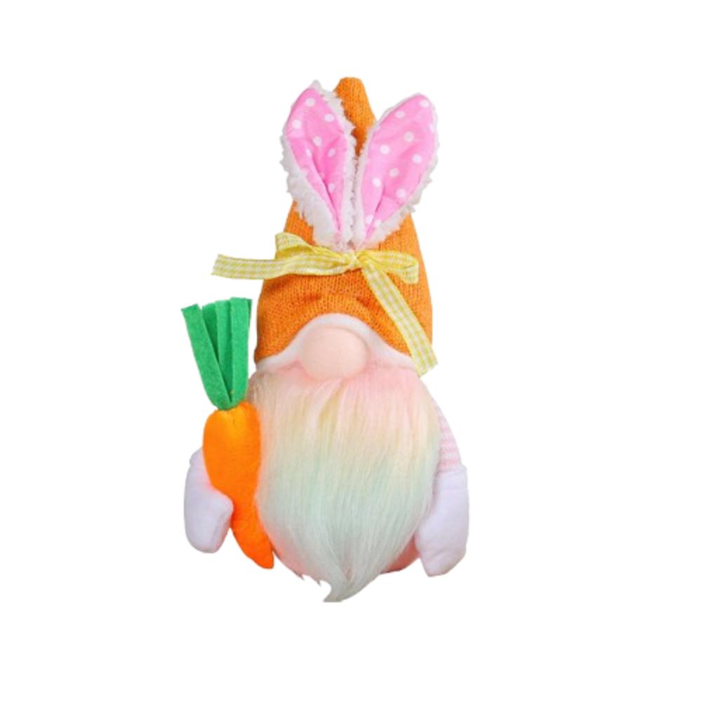 Kawaii Easter Faceless Dwarf Doll Mini Gnome Rabbit Doll Flower Easter Decoration  Home