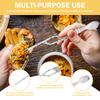 6 Pcs Stainless Steel Seafood Tool Kit With Crab Cracker And Picks Anti-rust Crab Lobster Oyster Claw Pliers Kitchen Utensil