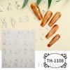 Nail Art Stickers Romantic Valentine's Day Red Peach Heart Bronzing Love Bow Knot Star Nail Stickers