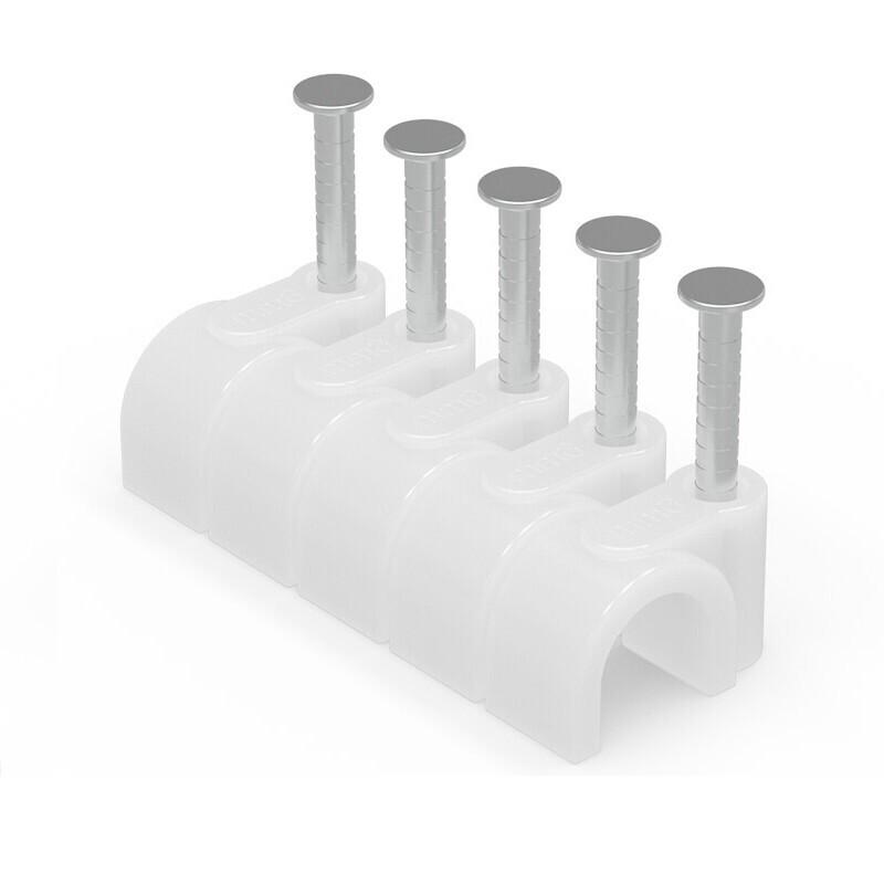Xinting Round Plastic Steel Nail Cable Clips