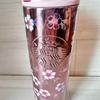 Starbucks Япония SAKURA 2026 Нержавеющая бутылка 16 унций 473 мл Цвет вишневого цвета