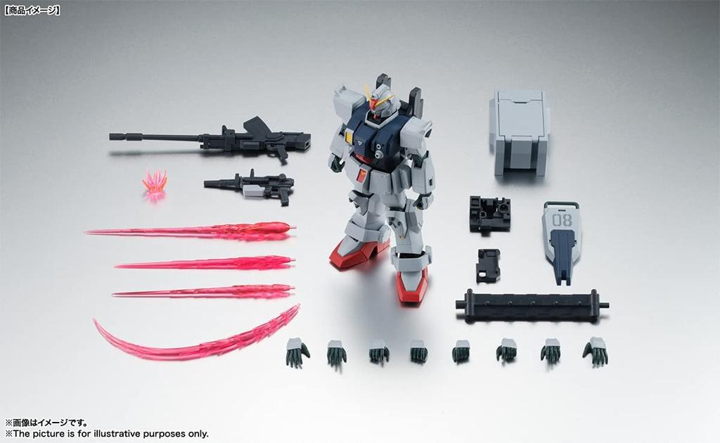 TAMASHII NATIONS РОБОТ Spirits Mobile Suit Gundam 08th MS Platoon Ground Type Gundam 125 мм окрашенная подвижная фигурка [SIDE MS] RX-79(грамм) увидеть. АНИМЕ.