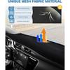 FIILINES индивидуальный чехол для приборной панели для Toyota Corolla 2014-2018, аксессуары, чехол для приборной панели, коврик без бликов, солнцезащитный козырек, противоскользящая защита