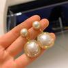 Temperament Fashion Square Pearl Dangle Earrings for Women Girl Gift Jewelry Wholesale