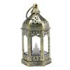 European Style Electronic Candle Lantern Wind Lamp Hanging Hook Candle Light for Garden Wedding Indoor Outdoor Home Decor