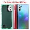 Для Samsung Galaxy Note 10 N970 N970F задняя панель для note10 Plus note10 + N975 N975F корпус задней двери с аккумулятором для камеры