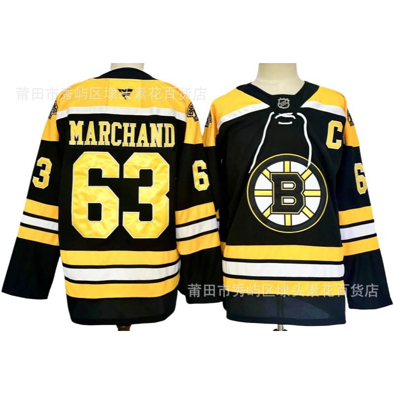 Custom Boston Bruins Ice Hockey Jersey Embroidered Team Uniform Men Sportswear