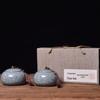 Керамическая банка для хранения чая из селадоновой керамики Лунцюань