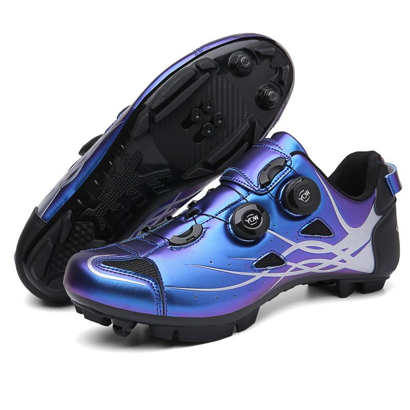 Mountain Bike Cycling Shoes Men Women MTB Road Clipless Locking With Nylon Sole