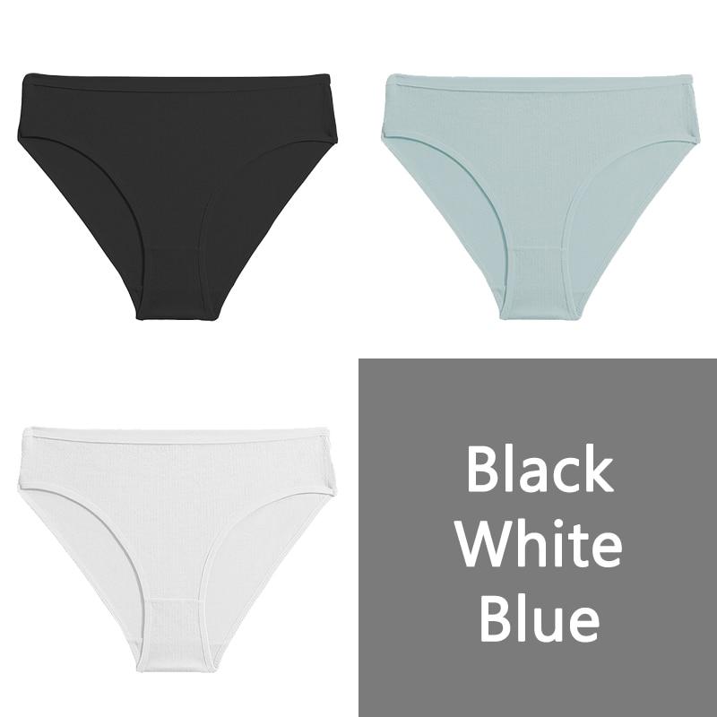 FINETOO Хлопковые трусики S-XL, женские трусы с низкой посадкой, женское удобное нижнее белье, модные жаккардовые трусики, нижнее белье, 3 шт.