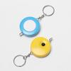 Portable Camping 150cm/60 Inch Candy Color Tape Measure Soft Ruler Measuring Tool Keychain