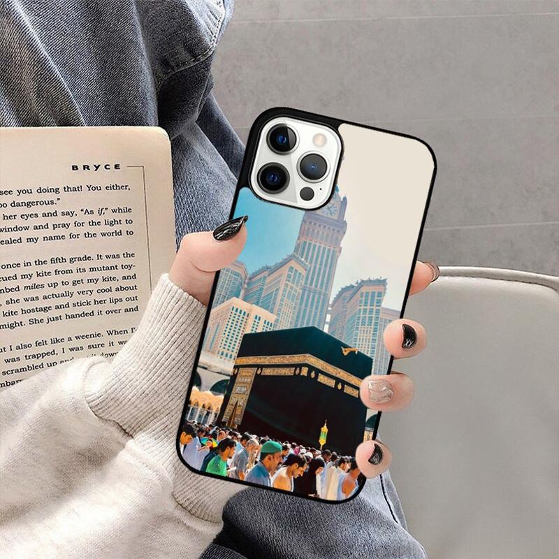 Исламские мусульманские паломники в Мекке Чехол для телефона для iPhone 17 Air 16 15 14 plus 11 12 13 Pro Max чехол Защитная оболочка