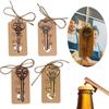 Vintage Party Favor Supplies Beer Opener Wine Keychain Souvenir Wedding Decor Key Bottle Opener