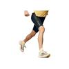 adidas Мужские шорты для бега Adizero Control в полоску со средней талией, черные IK9716